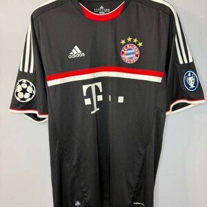 Adidas Bayern Münich 2011-12 Third Champions League Soccer Jersey Shirt Sz XL
